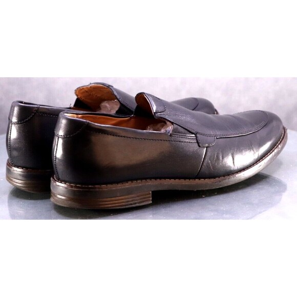 Clarks Collection Men\'s Dress Loafers Shoes Size 8 Leather Black main image 11
